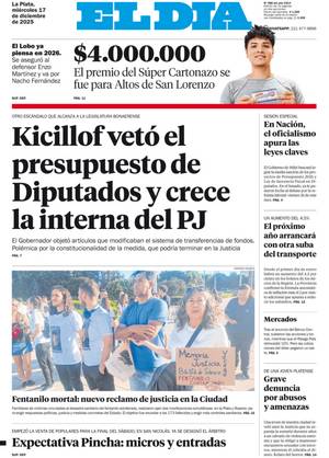 Tapa de la Edición Impresa