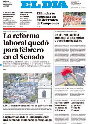 Tapa de la Edición Impresa