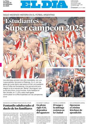 Tapa de la Edición Impresa