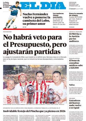 Tapa de la Edición Impresa