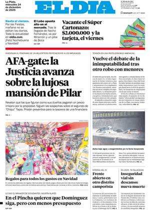 Tapa de la Edición Impresa