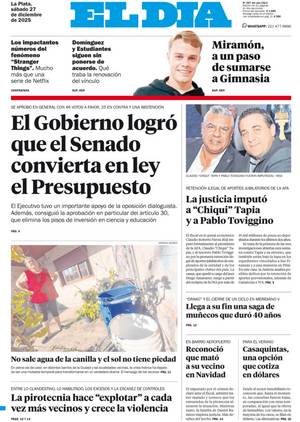 Tapa de la Edición Impresa