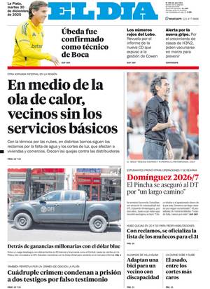 Tapa de la Edición Impresa