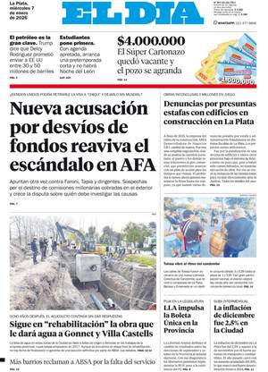 Tapa de la Edición Impresa
