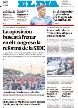 Tapa de la Edición Impresa