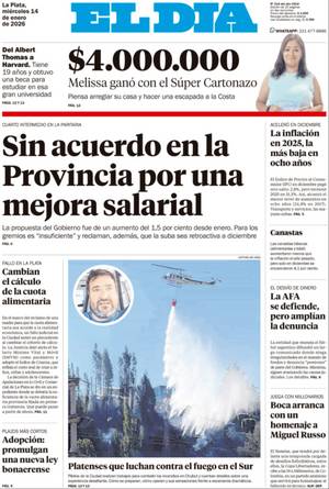 Tapa de la Edición Impresa