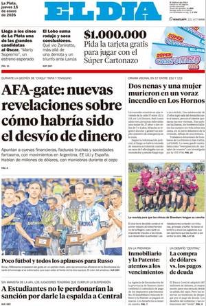 Tapa de la Edición Impresa