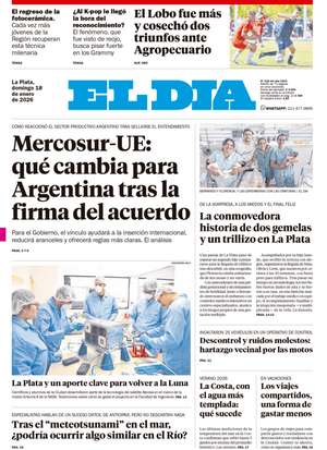 Tapa de la Edición Impresa