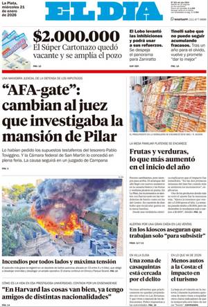 Tapa de la Edición Impresa
