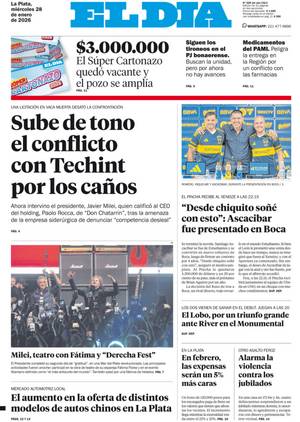 Tapa de la Edición Impresa
