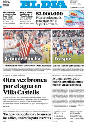 Tapa de la Edición Impresa