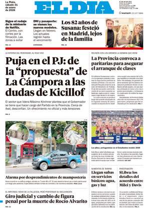 Tapa de la Edición Impresa