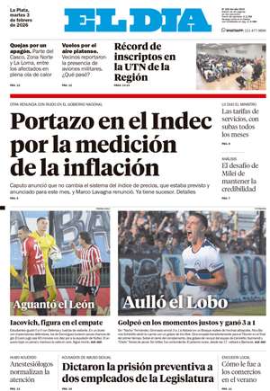 Tapa de la Edición Impresa