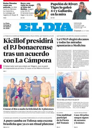 Tapa de la Edición Impresa