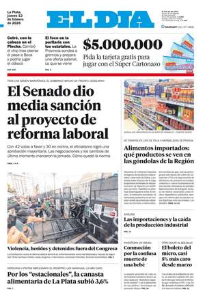Tapa de la Edición Impresa