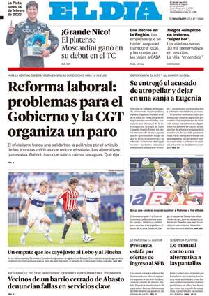 Tapa de la Edición Impresa