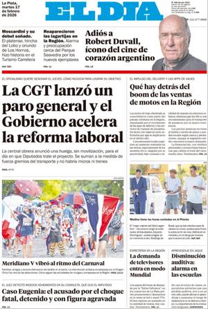 Tapa de la Edición Impresa