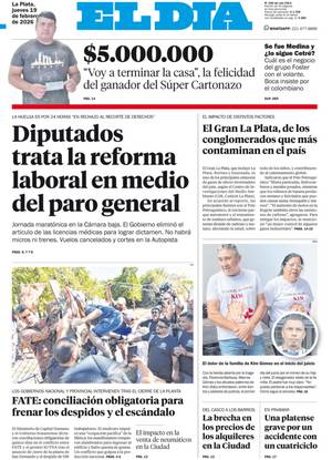 Tapa de la Edición Impresa