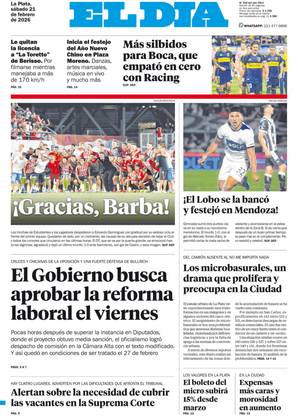 Tapa de la Edición Impresa