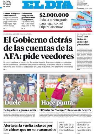 Tapa de la Edición Impresa