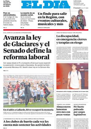 Tapa de la Edición Impresa