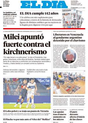 Tapa de la Edición Impresa