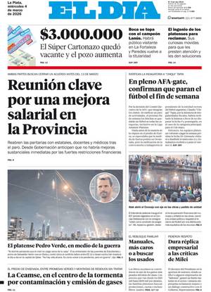 Tapa de la Edición Impresa