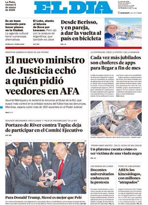 Tapa de la Edición Impresa
