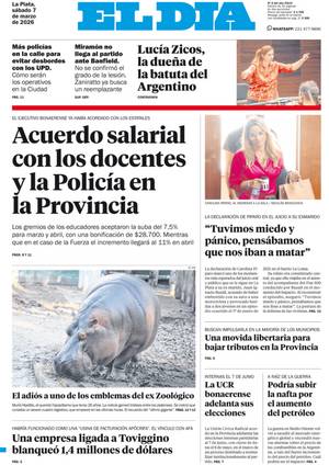 Tapa de la Edición Impresa