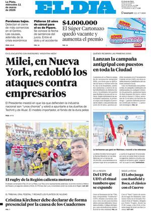 Tapa de la Edición Impresa