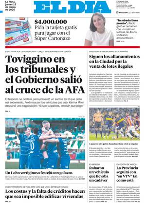 Tapa de la Edición Impresa