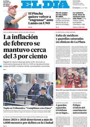Tapa de la Edición Impresa