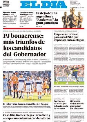Tapa de la Edición Impresa