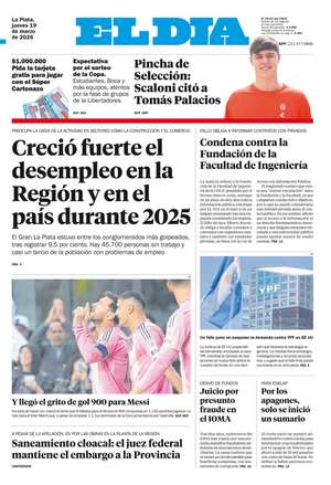 Tapa de la Edición Impresa