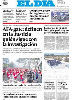 Tapa de la Edición Impresa