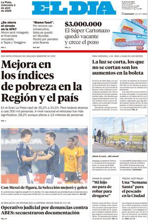 Tapa de la Edición Impresa