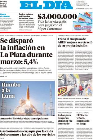 Tapa de la Edición Impresa