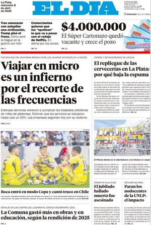 Tapa de la Edición Impresa