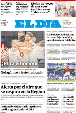 Tapa de la Edición Impresa