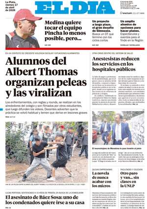 Tapa de la Edición Impresa