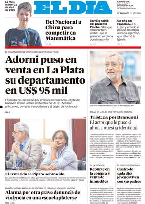 Tapa de la Edición Impresa