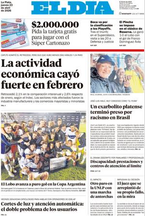 Tapa de la Edición Impresa