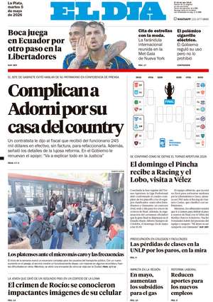 Tapa de la Edición Impresa