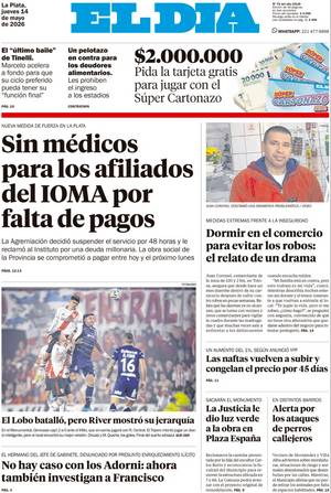 Tapa de la Edición Impresa