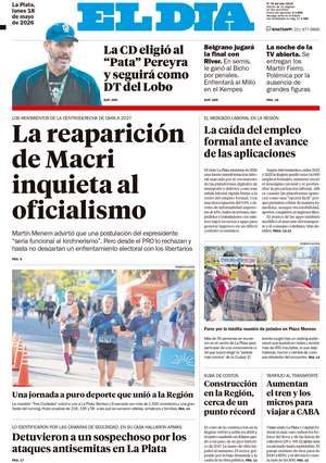 Tapa de la Edición Impresa